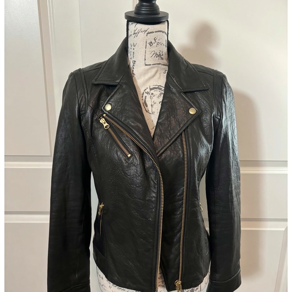 Gorgeous Like NEW Buttery Soft Truth and Pride black leather jacket XS - Picture 2 of 6